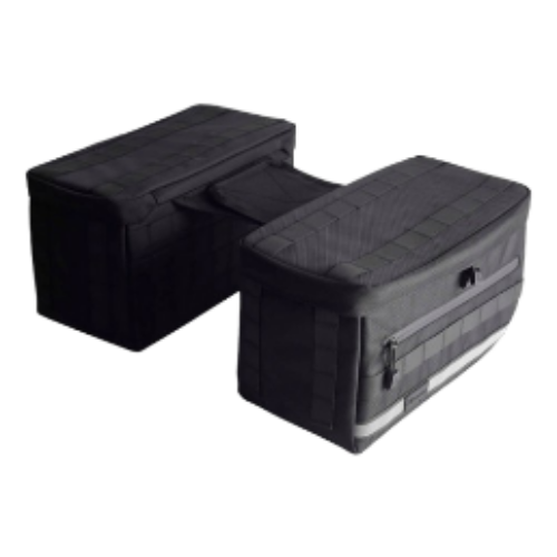 Club Style Escape Saddlebags Saddle Luggage Storage Bag w/Waterproof covers reflective strips