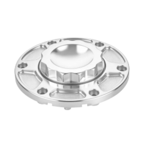 Fuel Tank Cap Vented Oil Gas Tank Cover For Harley Touring 2023.5-2026 [Chrome]