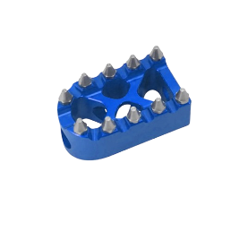 Rivets Heel Toe Shifter Pegs Brake Peg For Harley Touring Dyna Softail [Blue]